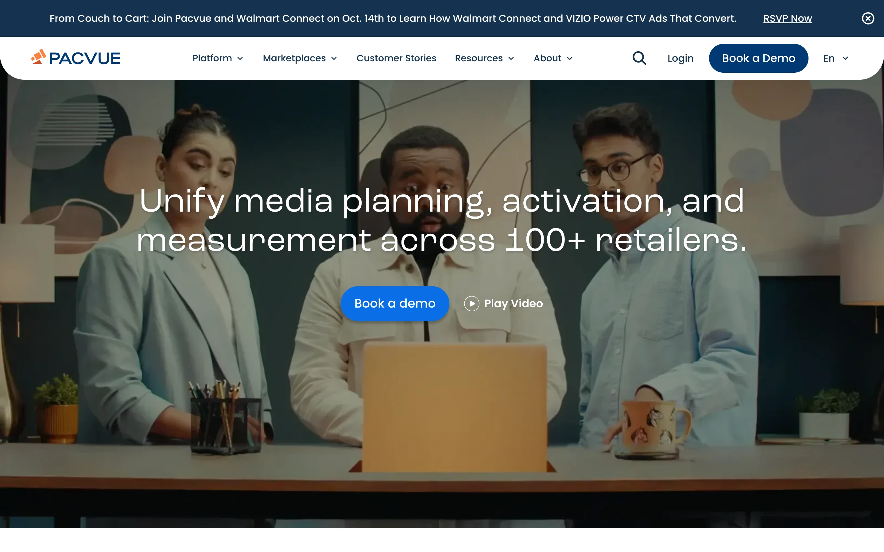 Pacvue official product page or product image
